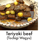 Teriyaki beef