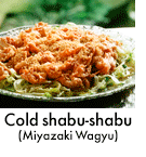 Cold shabu-shabu